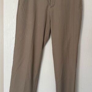 Haggar Men's Classic Tan Dress Pants